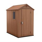 KETER CASETTA DA GIARDINO IN RESINA DARWIN 4X6 WOOD