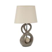 LAMPADA DA TAVOLO CERAMICA BROWNY 31x20CM