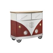 MOBILETTO VAN VOLKSWAGEN 90x42x81CM STILE VINTAGE