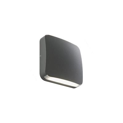 APPLIQUE 4W+4W LED 4000K PUSH GRIGIO