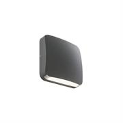 APPLIQUE 4W+4W LED 4000K PUSH GRIGIO