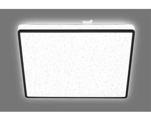 PLAFONIERA LED CIELO STELLATO 4000K 15W 27X27CM NERO