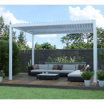 PERGOLA 3X3 ALLUMINIO BIANCA