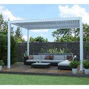 PERGOLA 3X3 ALLUMINIO BIANCA