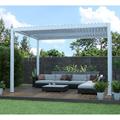 PERGOLA 3X3 ALLUMINIO BIANCA