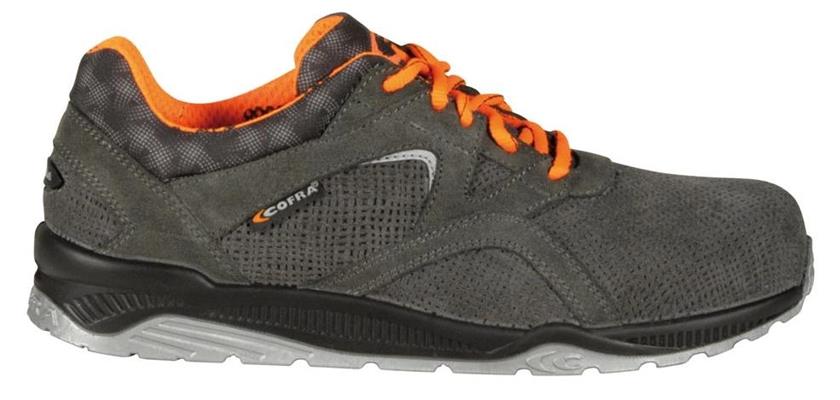 SCARPA CROSTA FORATA GRIGIO-NERO N°42