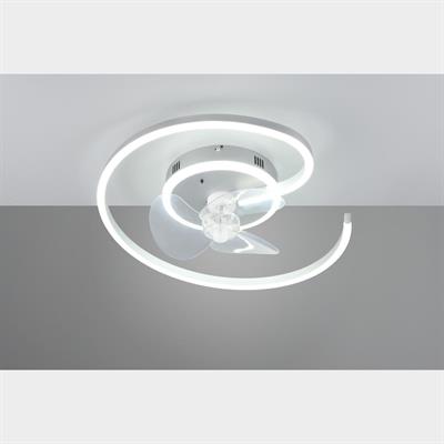 LUNDQVIST PLAFONIERA LED CON VENTILATORE