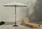 OMBRELLONE ACCIAIO CALIFORNIA EASY UP 2.4MT BEIGE