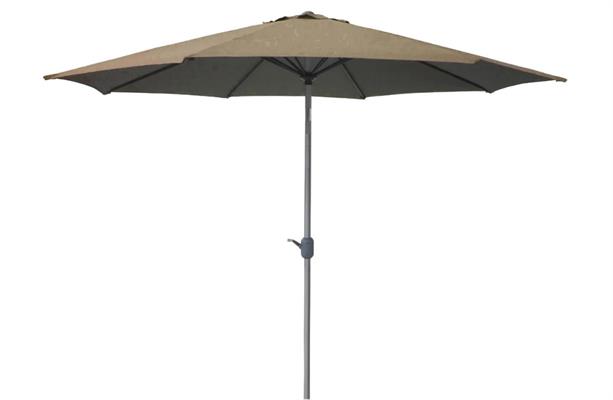 OMBRELLONE ACCIAIO CALIFORNIA EASY UP 2.4MT TORTORA