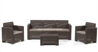 SET NEBRASKA 3 POSTI MARRONE