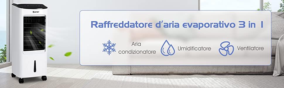 NEBULIZZATORE ARIA 4LT.65W 3VEL. BIANCO