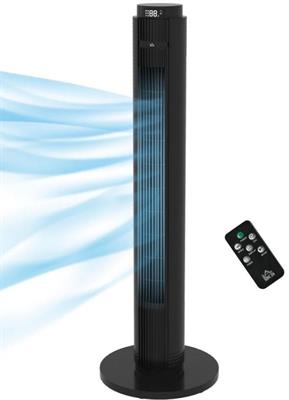 RINFRESCATORE A TORRE 45W 79CM 3VEL.+TEL.NERO