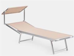 LETTINO STABILIMENTO 189X61X38CM BEIGE