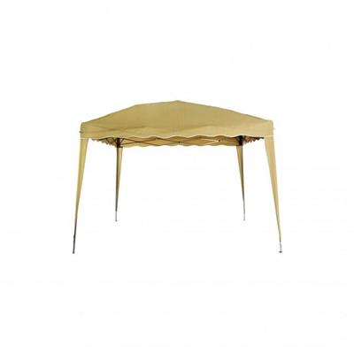 GAZEBO ACCIAIO RAGNO mt.3X3 BEIGE