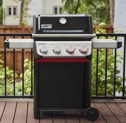 BARBECUE A GAS SPIRIT E-425 4 BRUCIATORI NERO