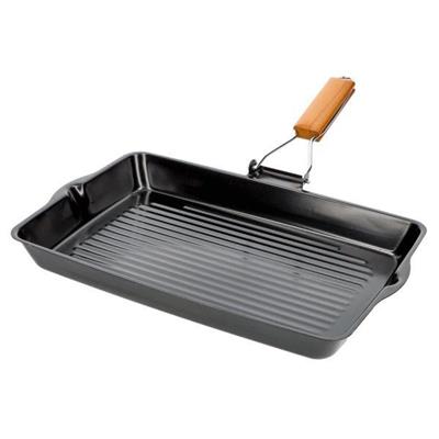 BISTECCHIERA ZENITH 39X24CM NERA ANTIADERENTE