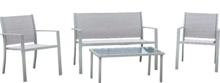 SET OLIMPIA GRIGIO 4PZ