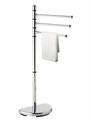 PIANTANA PORTASALVIETTE IBISCO ACCIAIO 3 BRACCI