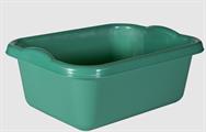 BACINELLA RETTANGOLARE 14LT VERDE SATURO