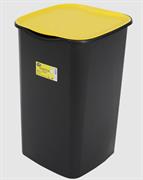 PATTUMIERA RIC.PLASTICA GIALLA 50.LT