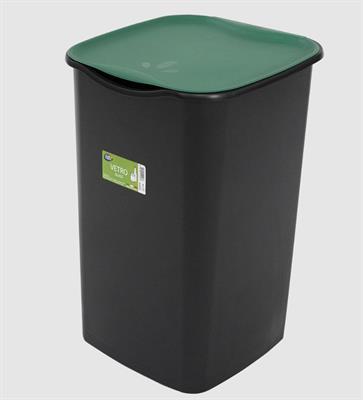 PATTUMIERA RIC.VETRO VERDE 50.LT