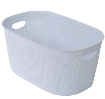 INTRECCIO CESTA L-BIANCO