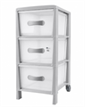CASSETTIERA FUTURA SLIM 3 CST GRIGIO CHIARO
