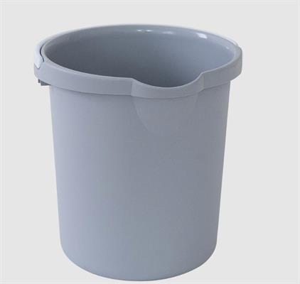 SECCHIO TONDO 12LT GRIGIO