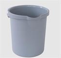 SECCHIO TONDO 12LT GRIGIO