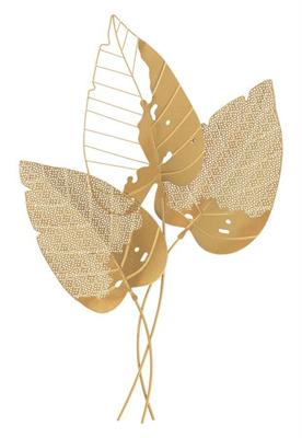PANNELLO IN FERRO AUTUMN LEAF GOLD CM 53X4X84,5