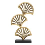 SCULTURA FOGLIA TRIPLY 23,5X10X44CM