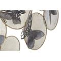PANNELLO IN FERRO BUTTERFLY DARK 66X5X38CM