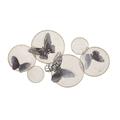 PANNELLO IN FERRO BUTTERFLY DARK 66X5X38CM