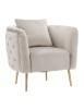 POLTRONA BUCAREST GRIGIA CM.76x74x73