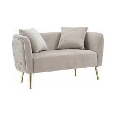DIVANETTO BUCAREST GRIGIO 127X74X73CM
