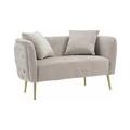 DIVANETTO BUCAREST GRIGIO 127X74X73CM