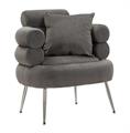 POLTRONA SILVERY PLUS C/CUSCINO 78X68X85CM