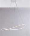 SOSPENSIONE RAKY IN METALLO LACCATO BIANCO C/LED INTEGRATO