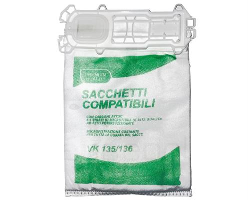 SACCHETTI VK 135/136 PZ.6 COMPATIBILI IN BUSTA