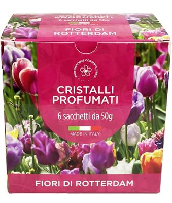 CRISTALLI PROFUMATI FIOR DI ROTTERDAMM 300gr.