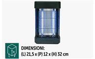 LAMPADA UVA MOSCAKILLER 2X6W 220V M.12W