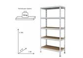 SCAFFALE 5 RIPIANI STORAGE 90X40XH.180CM