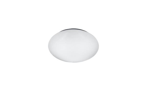 PLAFONIERA LED PUTZ DIFFUSORE BIANCO EFFETTO STELLATO Ø30CM