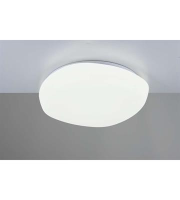 PLAFONIERA LED PINETO FORMA SASSO SATINATO Ø50CM