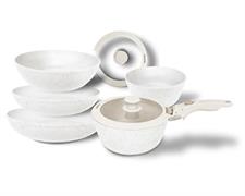 BATTERIA PENTOLE SALVASPAZIO BEIGE 8PZ MERIDIA C&K