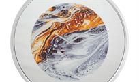 OROLOGIO DA MURO MIRROR GREY Ø 60x5
