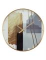 OROLOGIO GLASS MOTIF  cm. Ø 60x5