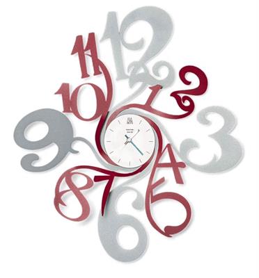 OROLOGIO STEP ALLUMINIO/BORDEAUX