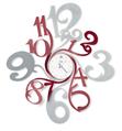 OROLOGIO STEP ALLUMINIO/BORDEAUX