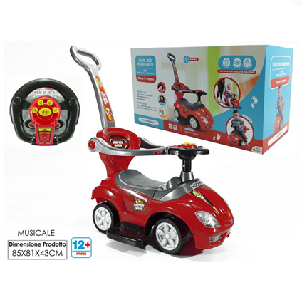 CAVALCAB. QUICK RED MUSICALE
